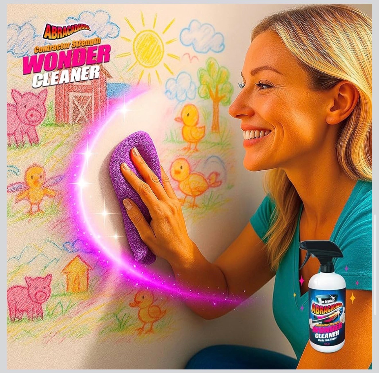 Abracadabra – Contractor Strength Wonder Cleaner – As Seen on TV – 16 fl oz