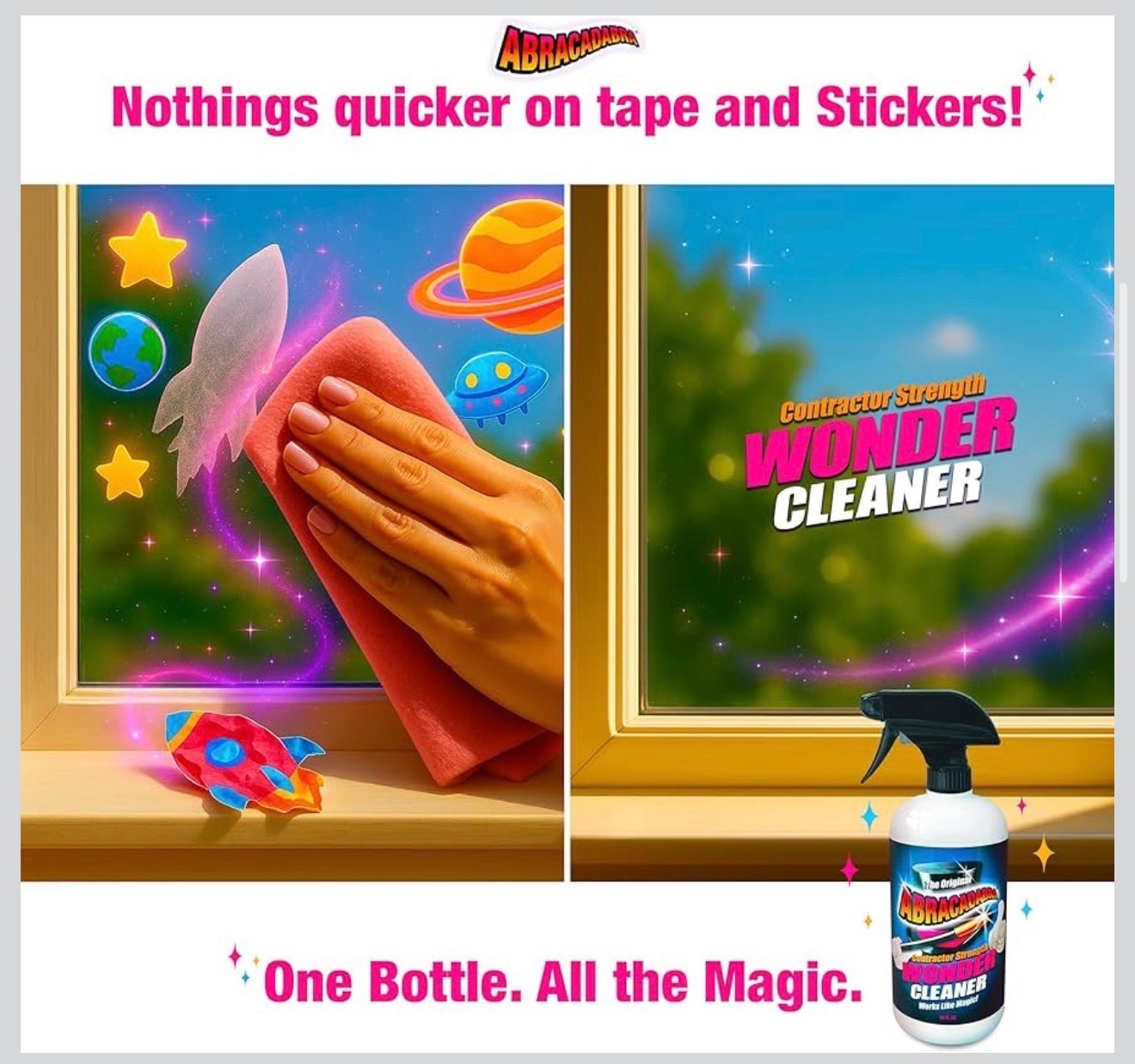 Abracadabra – Contractor Strength Wonder Cleaner – As Seen on TV – 16 fl oz